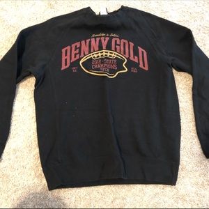 Black Benny Gold Sweat shirt
